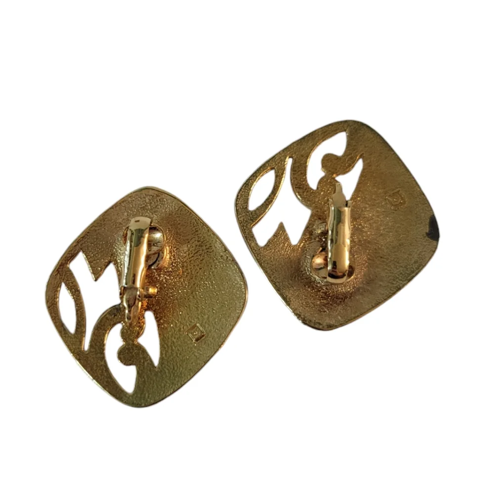 Edgar Berebi goldtone yellow